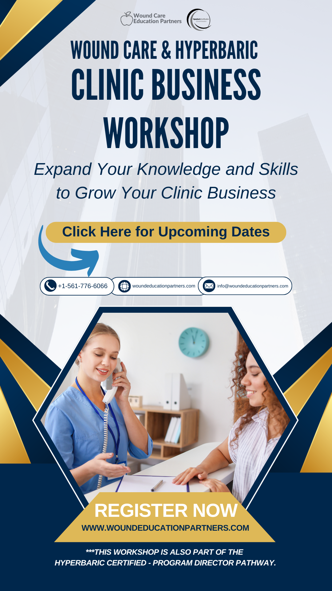 Business workshop flyer